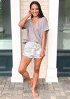 Z Supply Nikki Camo Short-***FINAL SALE***-Hand In Pocket