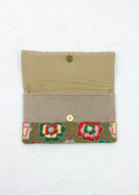 Lewa Beaded Clutch-Hand In Pocket