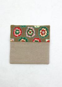 Lewa Beaded Clutch-Hand In Pocket