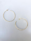 Prime Gold Hoops - Gold-Hand In Pocket