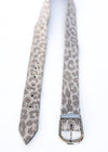 JJ Winters Kacey Belt - Silver Leopard-Hand In Pocket