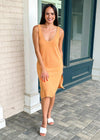 Kamari Knit Dress - Sandstone ***FINAL SALE***-Hand In Pocket