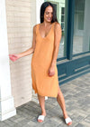 Kamari Knit Dress - Sandstone ***FINAL SALE***-Hand In Pocket