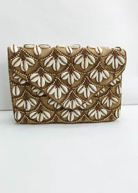 Jakarta Puka Shell Clutch-Hand In Pocket