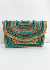 Lombok Beaded Clutch-Hand In Pocket