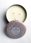 Voluspa 3 Wick Tin Candle - Saijo Persimmon-Hand In Pocket