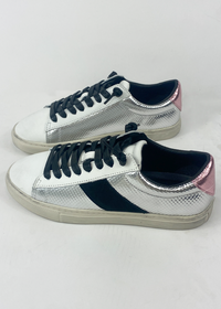 Vintage Aimee Chrome Sneaker-***FINAL SALE*** ***FINAL SALE***-Hand In Pocket