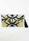 Wolf & Willa Eye Envelope Clutch-Hand In Pocket