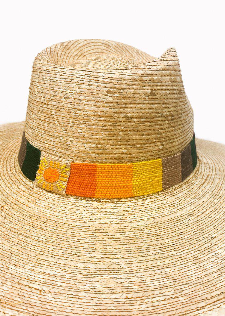 Rosita Palm Sun Hat-Hand In Pocket