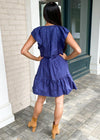 Kalmer Ruffle Sleeve Poplin Dress ***FINAL SALE***-Hand In Pocket