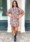 Karlie Poppy Floral Print Shift Dress ***FINAL SALE***-Hand In Pocket