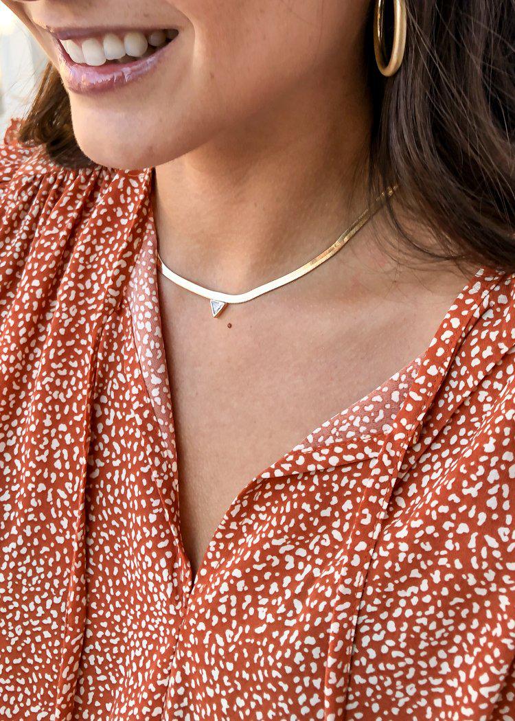 Bracha High Point Choker-Hand In Pocket