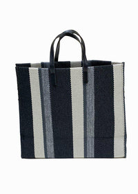 Camiri Striped Woven Bag-Hand In Pocket