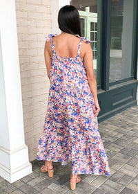 Amira Tiered Floral Maxi-Hand In Pocket