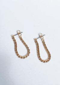 Jalouise Chain Drops - Gold-Hand In Pocket