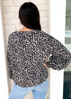 Karlie Mara Leopard Print Balloon Sleeve Sweatshirt ***FINAL SALE***-Hand In Pocket