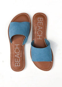 Matisse Cabana Slide - Blue-***FINAL SALE***-Hand In Pocket