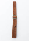 JJ Winters Kacey Suede Belt - Rust-Hand In Pocket