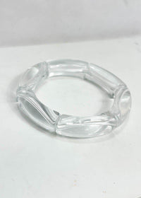 ICU Clear Stack Stretch Bracelet-***FINAL SALE***-Hand In Pocket