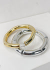 Cobija Stack Stretch Bracelet- Silver-***FINAL SALE***-Hand In Pocket