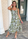 Kailua Printed Midi Dress ***FINAL SALE***-Hand In Pocket