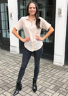 Bobi Gauze Button Up-Sandy-***FINAL SALE***-Hand In Pocket