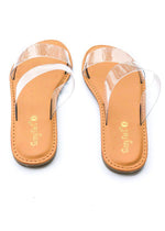 Waterfront Slides Clear Double Strap Sandal ***FINAL SALE***-Hand In Pocket