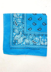 Bandana Scarf-Blue-Hand In Pocket