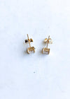 5MM Square Studs-Hand In Pocket