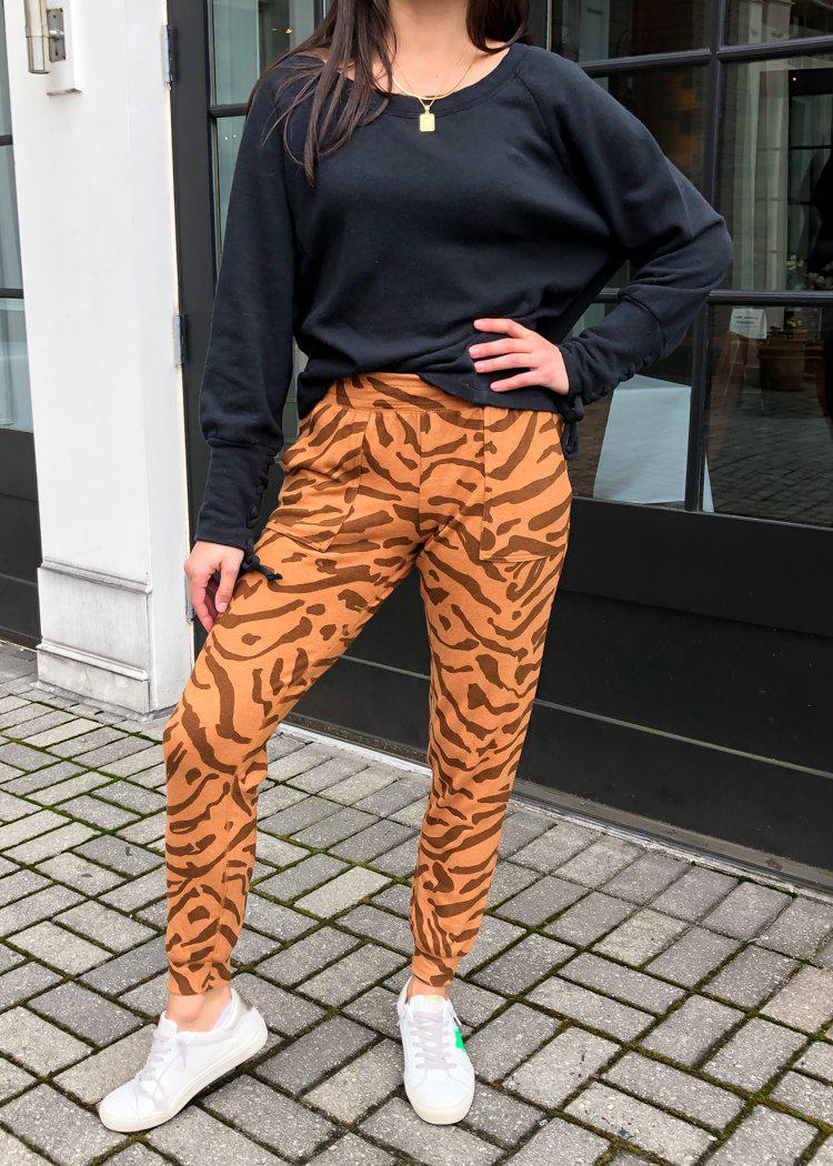 Chaser RPET Bliss Bengal Print Joggers ***FINAL SALE***-Hand In Pocket