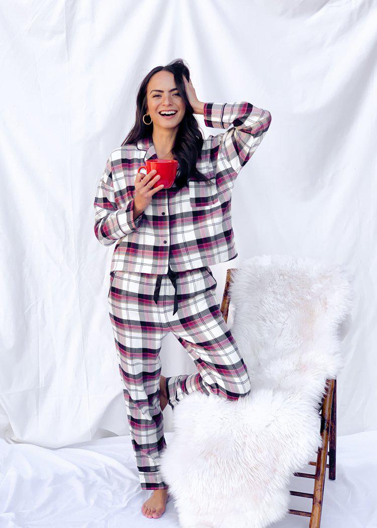 Z Supply Dream State Plaid PJ Set-***FINAL SALE***-Hand In Pocket