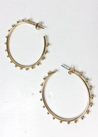 Havana Hoops - Gold-Hand In Pocket