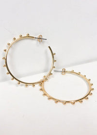 Havana Hoops - Gold-Hand In Pocket