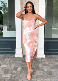 Abacos Tie Dye Knit Tank Dress-***FINAL SALE***-Hand In Pocket