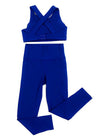 Refresh Side Pocket 7/8 Legging- Royal Blue-***FINAL SALE***-Hand In Pocket