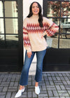 Boulder Fairisle Mock Neck Sweater-***FINAL SALE***-Hand In Pocket