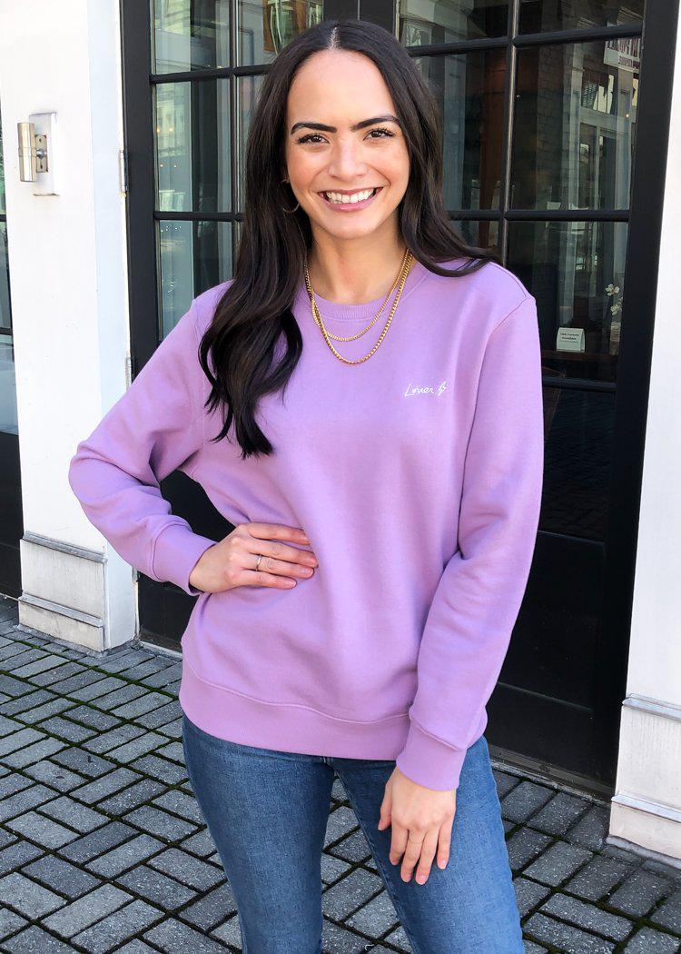 Pistola Nikki Embroidered Sweatshirt -***FINAL SALE***-Hand In Pocket