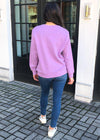 Pistola Nikki Embroidered Sweatshirt -***FINAL SALE***-Hand In Pocket