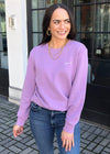 Pistola Nikki Embroidered Sweatshirt -***FINAL SALE***-Hand In Pocket