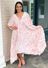 Buddy Love Mamie Caftan Dress - Peaches-Hand In Pocket