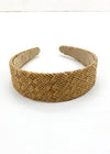 Higgins Woven Headband - Beige-Hand In Pocket