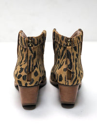 Matisse Arrow Hair Bootie - Leopard-Hand In Pocket