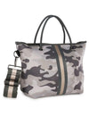 Haute Shore Ryan Safari Mini Tote - Safari-Hand In Pocket