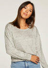 Chaser Linen Dolman Tee-Hand In Pocket