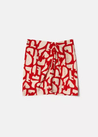 Ella Printed Skirt-***FINAL SALE***-Hand In Pocket