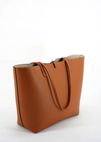 Remi Reid Departure Tote- Stripe-Hand In Pocket