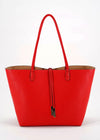 Remi Reid Departure Tote- Red-Hand In Pocket