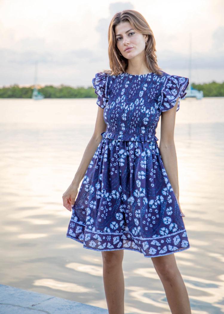 Rose Dress-Hand In Pocket