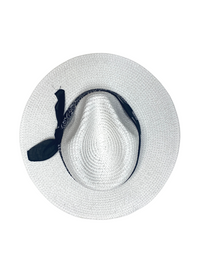 Austin Bandana Hat - White ***FINAL SALE***-Hand In Pocket