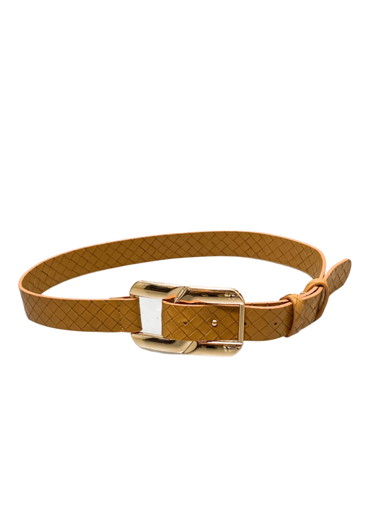 Fallon Belt - Cognac-Hand In Pocket